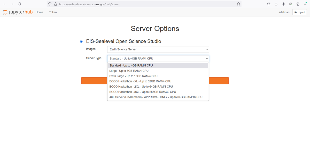 OSS select server